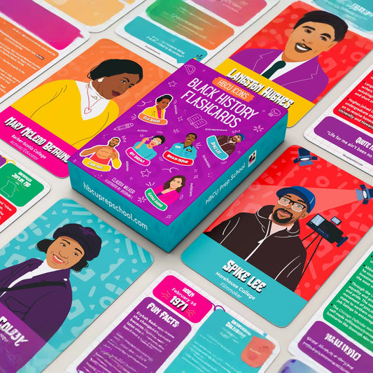 HBCU Icons Black History Flashcards