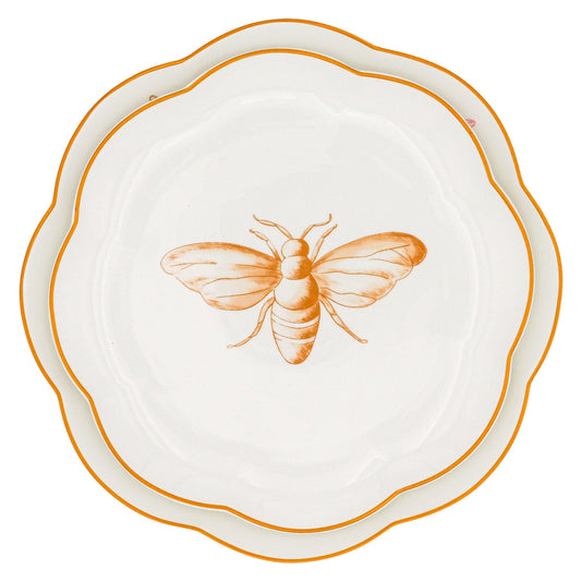 Bumble Voyage Scalloped Dinner Plate - Case of 12 Plates