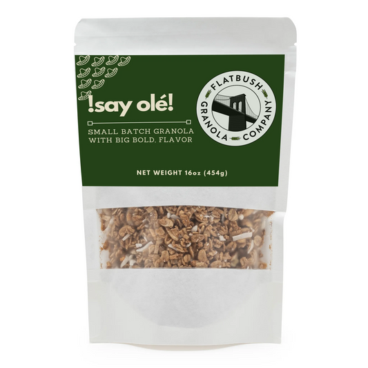 Say Olé: Crunchy Gluten-free Granola Mix with Bananas, Peanuts and Coconut (pouch)