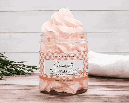 Creamsicle Whipped Soap