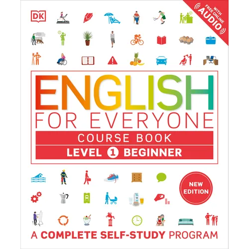 English for Everyone Course Book Level 1 Beginner: A Complete Self-Study Program