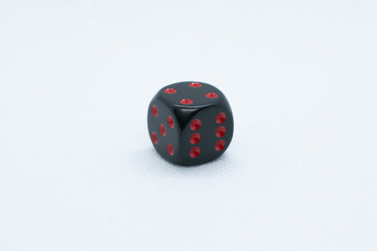 Chessex Opaque 16mm Pipped d6 Standard Dice Collection - Classic Colors - Available Individually
