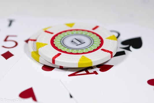 13.5g 'Basic' Poker Chip (1) White/red/yellow