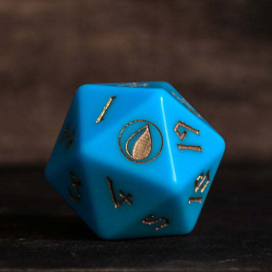 Island Mana Spindown Acrylic D20