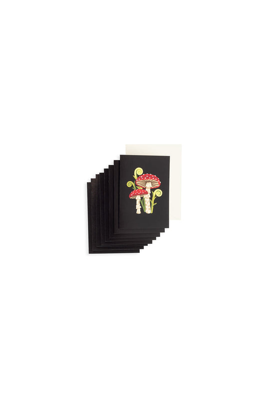Mushrooms Mini Card Set