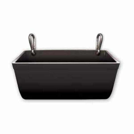 Maxi-Lift: Black Small Fence Feeder 3.5QT