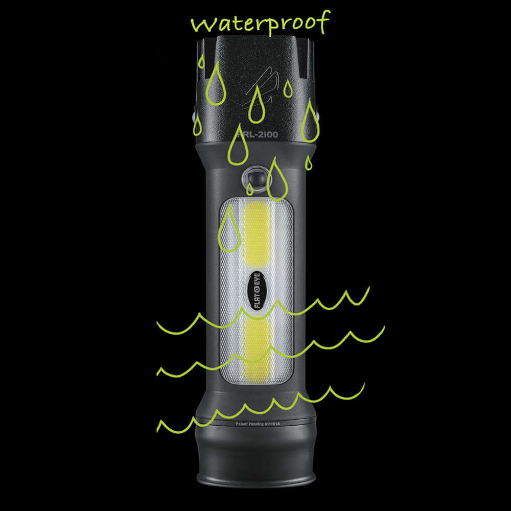FLATEYE™ Rechargeable FRL-2100 Lantern Flashlight - 2175 Lumens