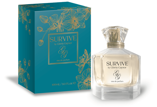 SURVIVE eau de parfum by Gloria Gaynor and Flowering Pharmacy 100ml/3.3 fl oz