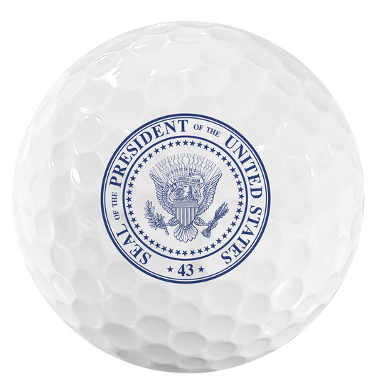 43rd Presidential Seal Golf Ball