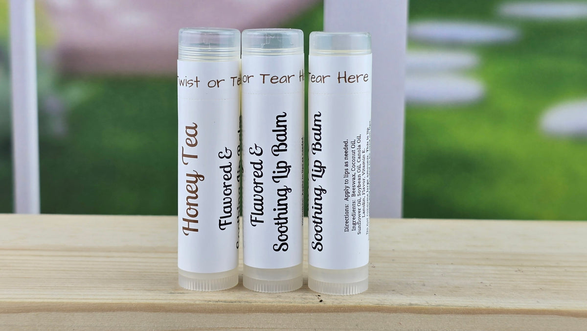 Handmade Moisturizing Lip Balm - Lots of Flavors