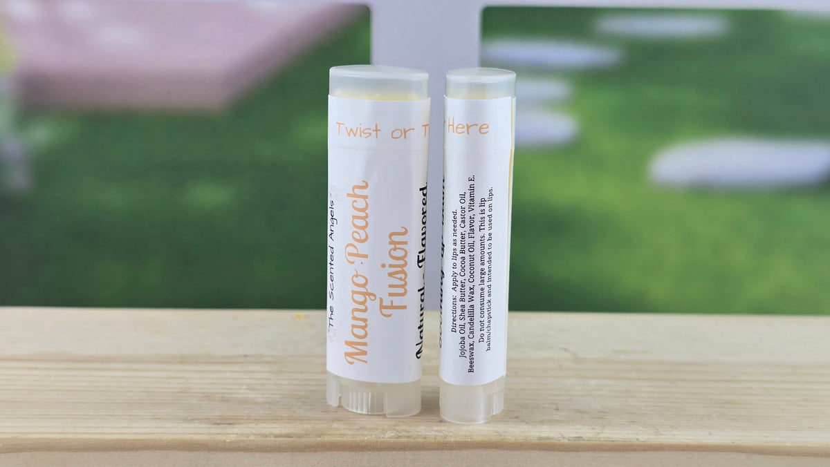 Handmade Moisturizing Lip Balm - Lots of Flavors