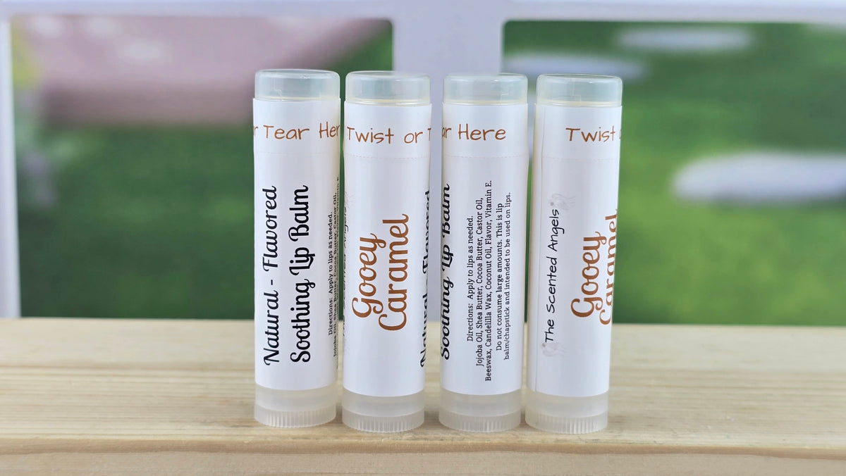 Handmade Moisturizing Lip Balm - Lots of Flavors