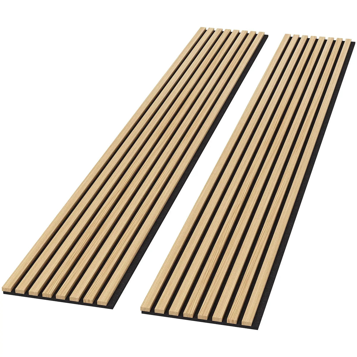 Hausvita Acoustic Solid Wood Slat Wall Panels ( 2 Panels Per Box ) -Wholesale