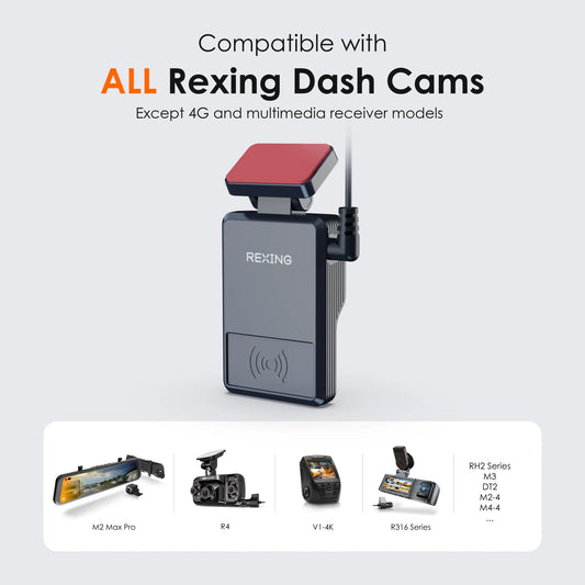 Rexing Smart Hardwire Kit with 360° Motion Detection - 🆕 New Arrivals, All Products, Products from Rexing, 🚗 Vehicles + Parts - Little Red General Store