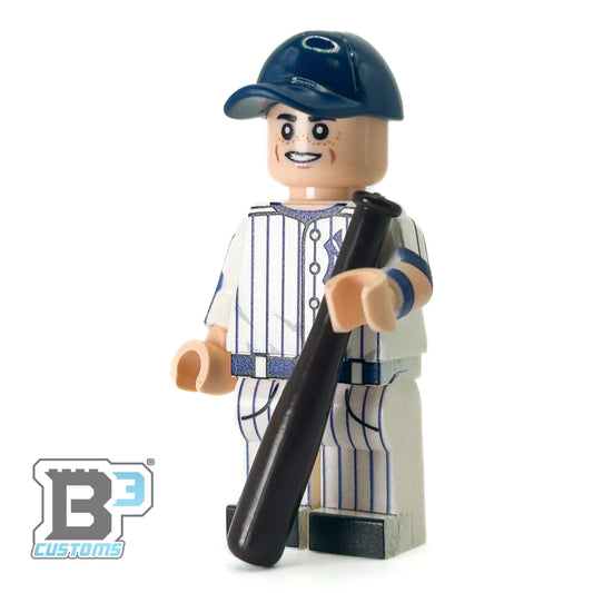 #99 Judge NY Baseball Player Minifig - B3 Customs