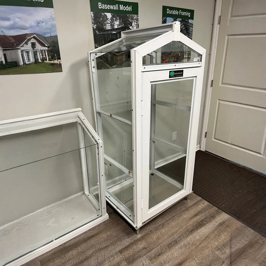 White / Tempered Saftey glass