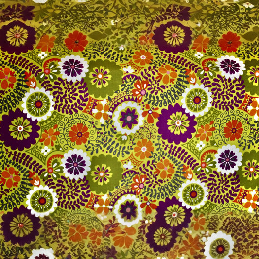 RICHLOOM LUXURY CITRON FABRIC UPHOLSTERY WATER & STAIN REPELLENT 55" WIDE BY THE YARD