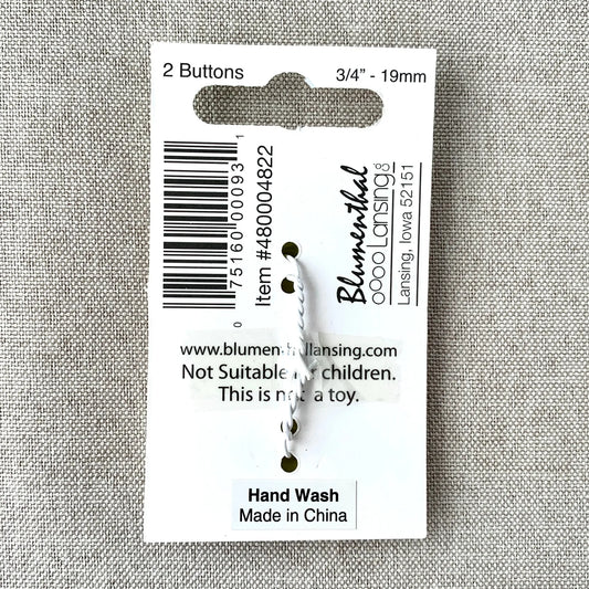 4822 Yellow Flower - Flower Garden - 2 Hole - 19mm Buttons