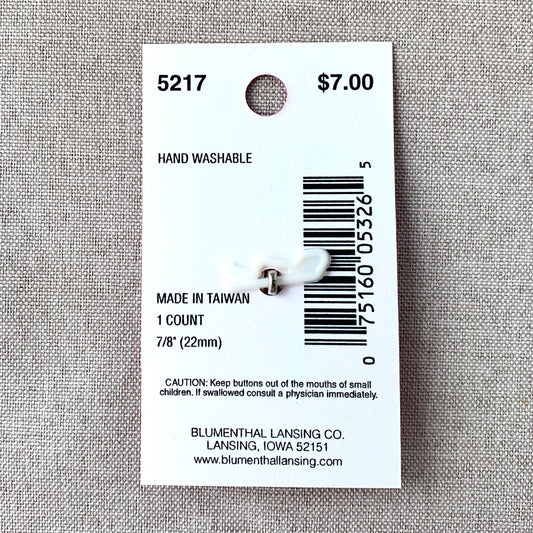 5217 Bespoke - Glamour Gems - Shank Button - 22mm - Clear