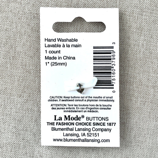 1012 Beautiful Buttons Metallic Desert - La Mode - 1 Hole - 25mm - Pastel Metallic