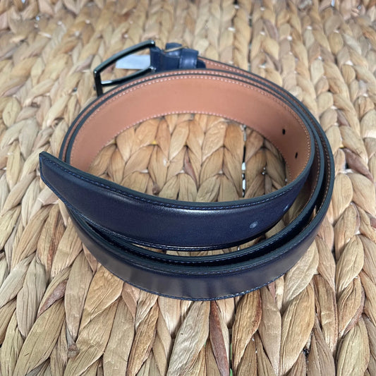 Handmade Genuine Leather Belt , Plain – The Ultimate Official Gift for Men- Color: Dark Blue - Sellers in California, 🆕 New Arrivals, All Products, Products from Eliot Shops - Little Red General Store