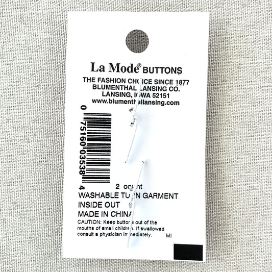 2453 Cow - La Mode - 1 Hole - Shank - Assorted Sizes