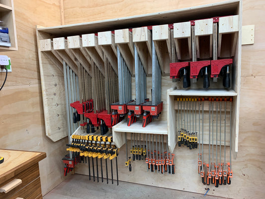 Plans for the Ultimate Clamp Rack