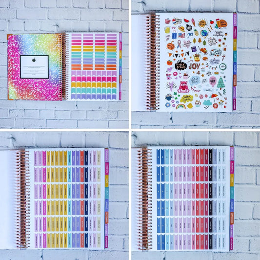 Gimme Stripes - MULTICOLOR Teacher Planner by BERTEAU & Co.