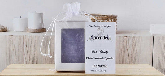 Lavender Rectangle Bar Soap