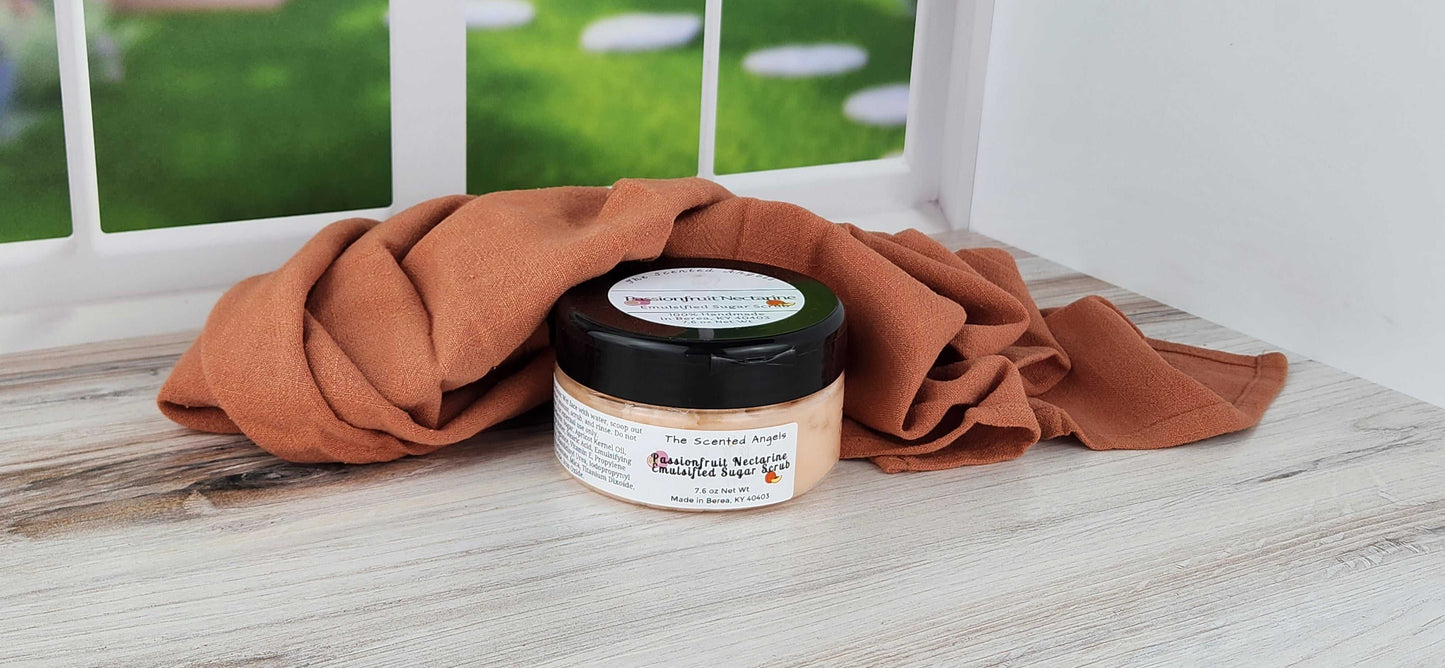 Luxurious Passionfruit Nectarine Emulsified Sugar Scrub