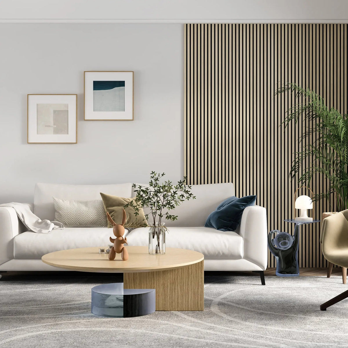MDF Acoustic Slat Wood Wall Panels