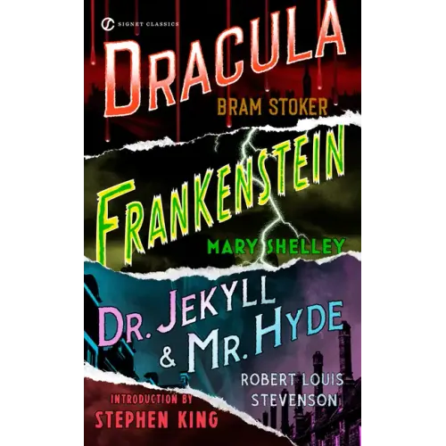Frankenstein, Dracula, Dr. Jekyll and Mr. Hyde