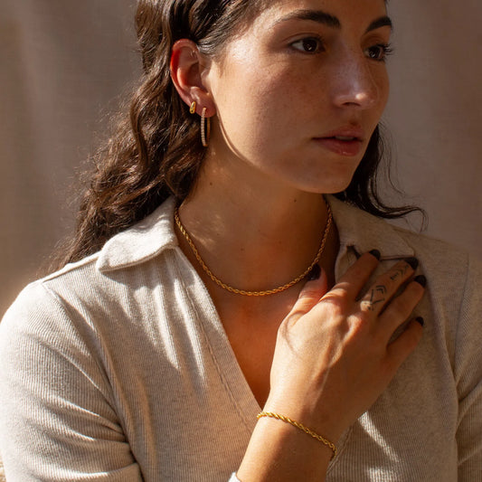 Livia Rope Chain Bracelet - 🆕 New Arrivals, All Products, Products from Caris Jewelry, 👗 Apparel + Accessories, 👗 Jewelry - Little Red General Store
