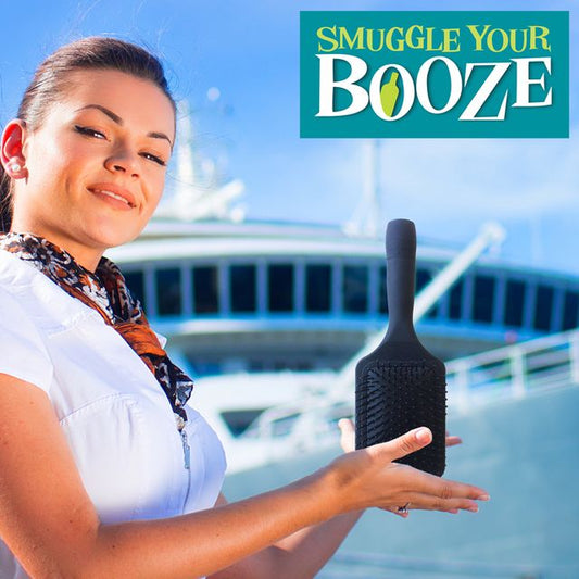 Smuggle Your Booze Brush Flask