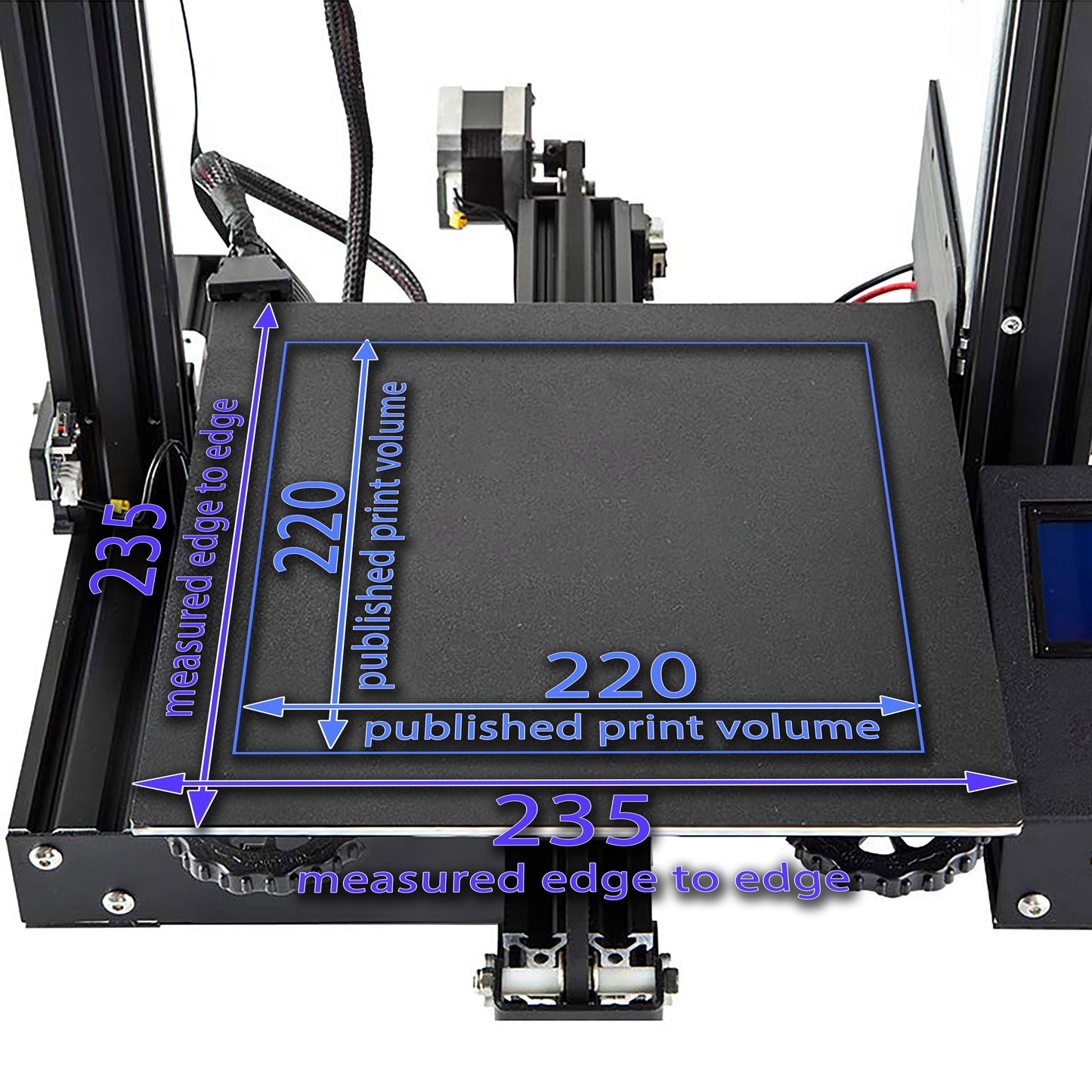 Magnetic Base - 235 x 235 w/ Alignment Notches