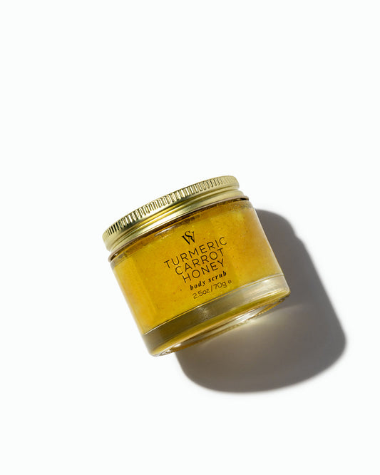 TURMERIC CARROT HONEY BODY SCRUB
