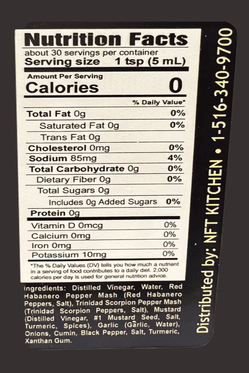 THE FACE MELTER (5oz) LIMITED EDITION WHITE LABEL