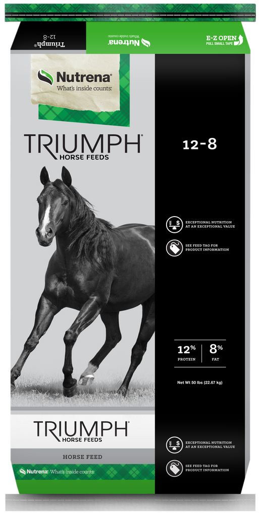 Nutrena® Triumph® 12-8 Horse Feed