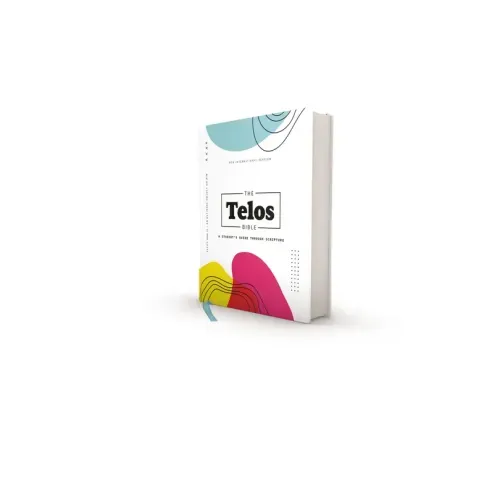 Niv, the Telos Bible, Hardcover, Comfort Print: A Student's Guide Through Scripture
