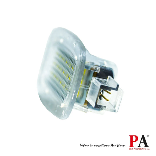 PA 2x18SMD LED Plate Light for BENZ Side Door Courtesy Footwell Vanity Mirror Trunk Glovebox Lamp(Pack of 2)