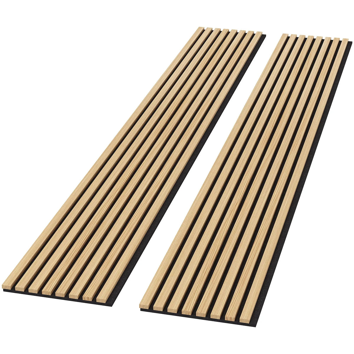 Luxury Natural Oak Acoustic Solid Wood Slat Wall Panels ( 2 Panels Per Box)