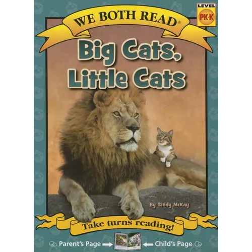 We Both Read-Big Cats, Little Cats - Paperback