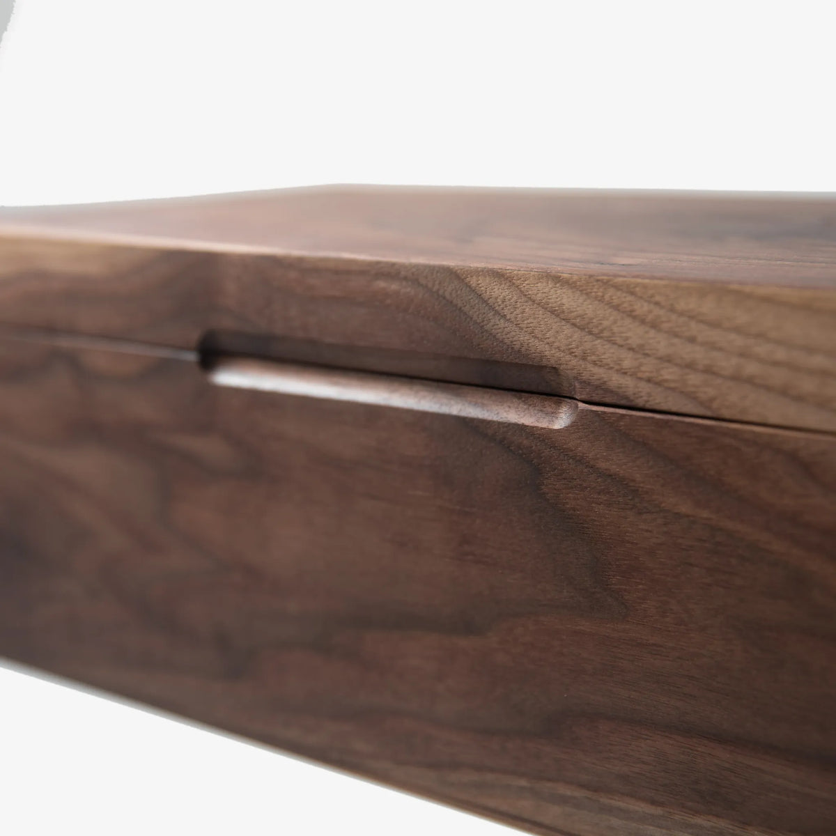 Cigar Humidor - Black Walnut with Spanish Cedar Lining - 80 Capacity - ๐ New Arrivals, All Products, Products from Red Ridge Woodworking, ๐ก Home + Garden - Little Red General Store