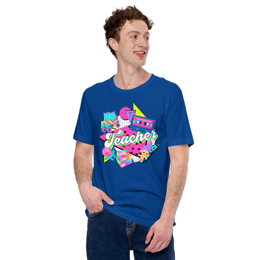 Retro Teacher T-shirt