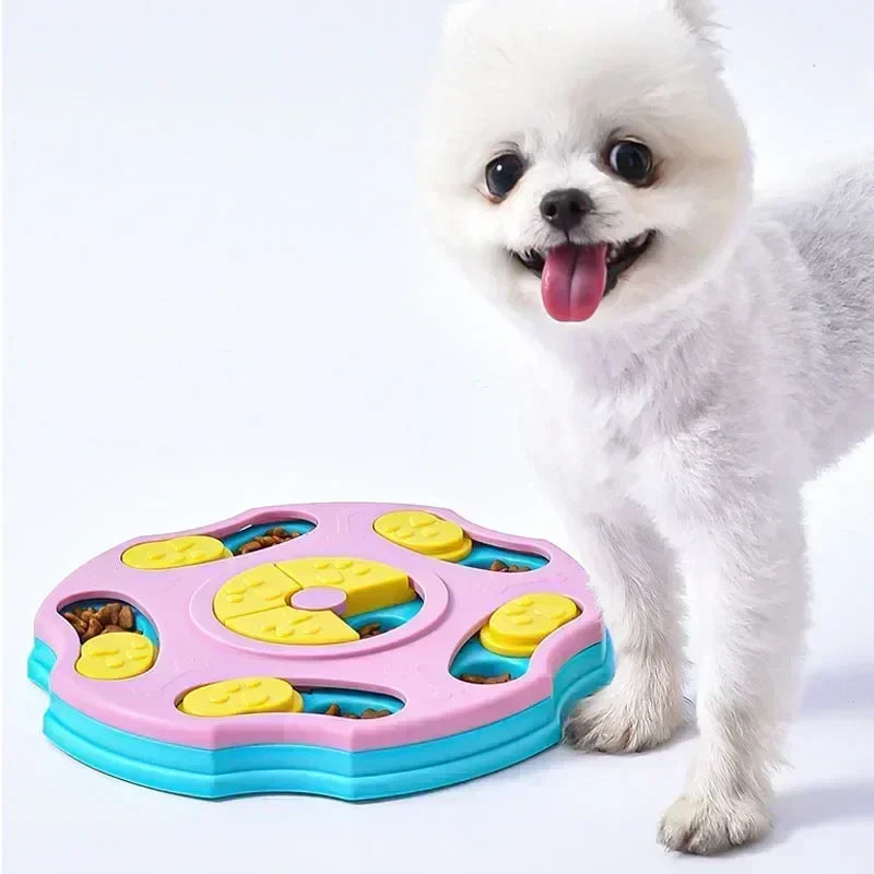 Dog Puzzle Slow Feeder Toy – Interactive Treat Dispenser for Mental Stimulation