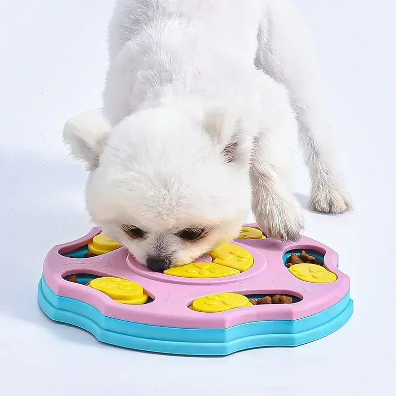 Dog Puzzle Slow Feeder Toy – Interactive Treat Dispenser for Mental Stimulation