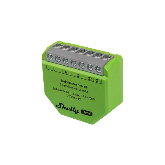 Shelly Dimmer Gen4 US UL-Certified