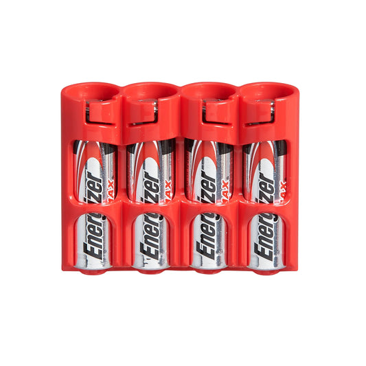 Slim Line AA 4 Pack (Red)