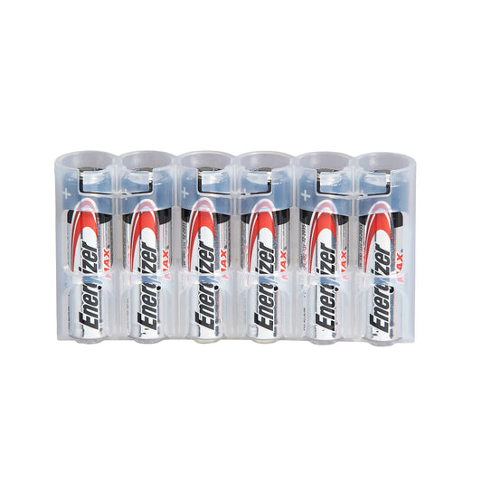 Slim Line AA 6 Pack (Clear)