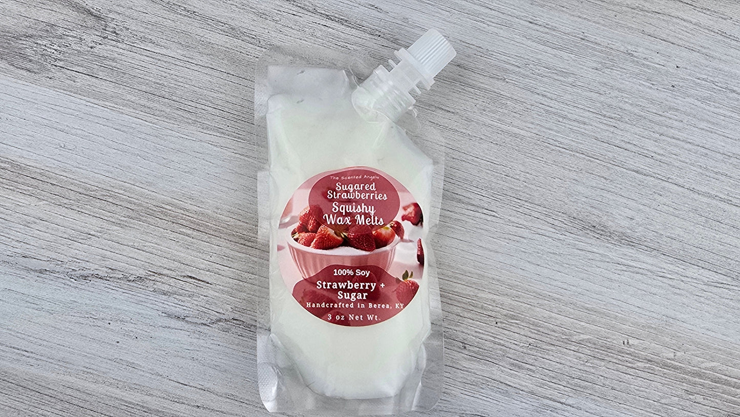 Sugared Strawberries Soy Wax Melts (Clamshells & Squeezable Wax)